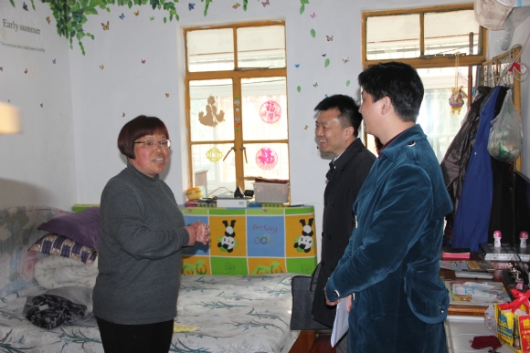 附件：蓓蕾社区 3月5日教育局领导“大走访”2.JPG