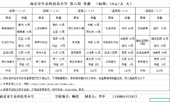 附件：2023-3-13周食谱.png